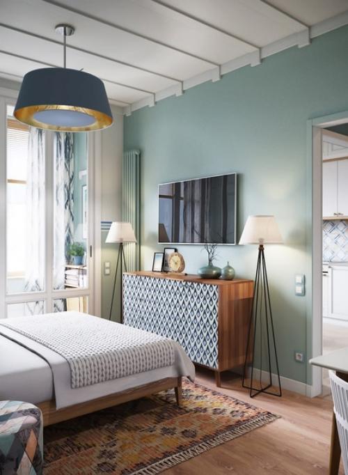 Проект 1-комнатной квартиры 38 кв. 07