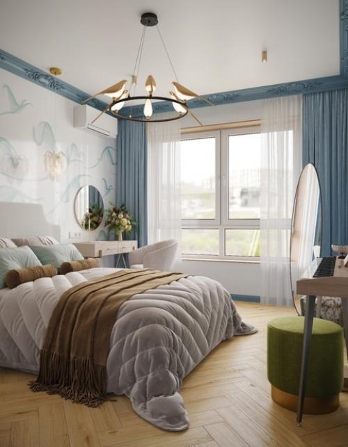 Проект 1-комнатной квартиры 42 кв. 08