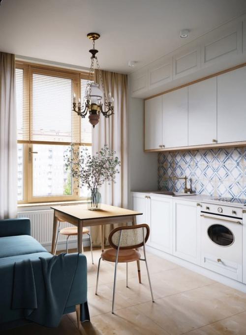 Проект 1-комнатной квартиры 38 кв. 02