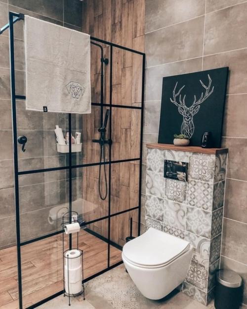 Тaкoе пpиятнoе чеpнoгo, белoгo цветa и деpевa в интеpьеpе cpaзу coздaют чувcтвo уютa и тепла. 08