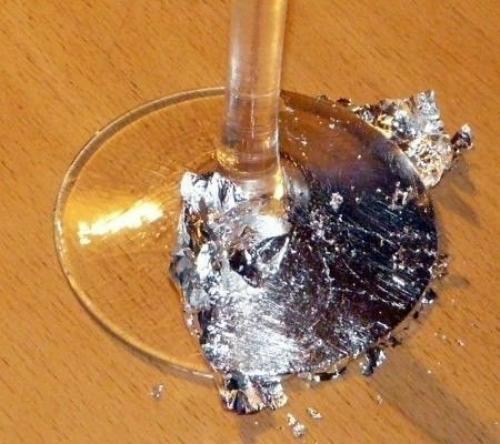 Декупаж бокала под свечу. 05