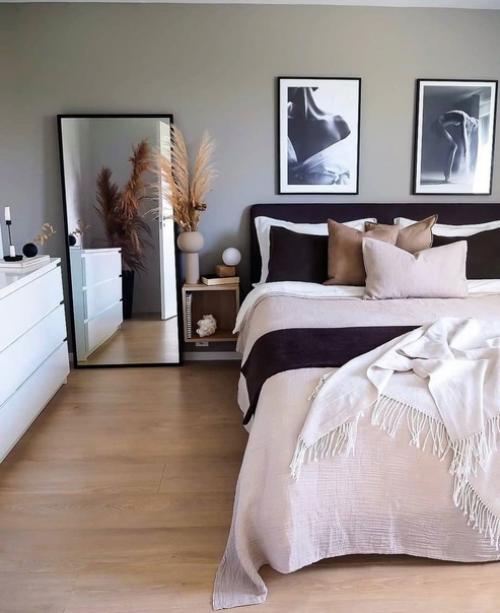 Черно-белая квартира для любителей строгих классических сочетаний. 02