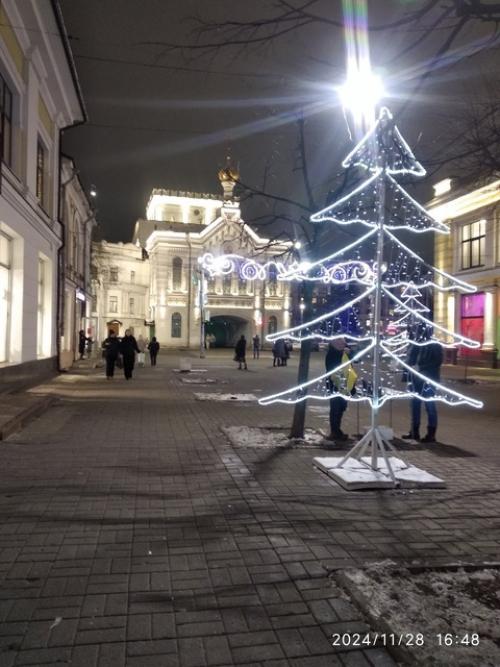 Елки начинаются. Ещё не закончился ноябрь, в все уже напоминает о приближении нового года! 09
