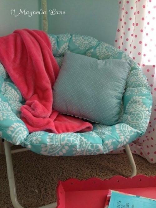 Комфортное кресло папасан для уютного интерьера. 02