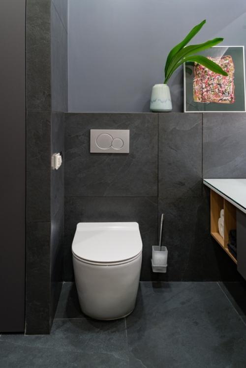 Квартира 38 м в оттенках графита: проект студии 1+1 ч. 2. 08