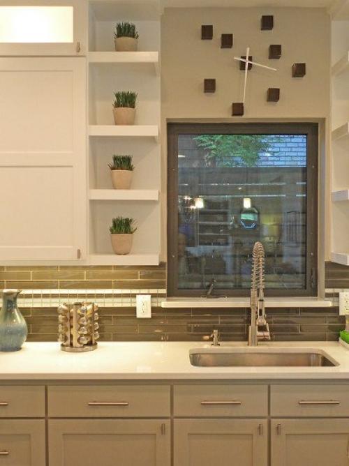 Часы в современном интерьере. 08