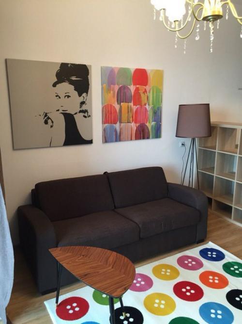 Пример классного дизайна квартиры - студии площадью 38 квадратных метров. 04