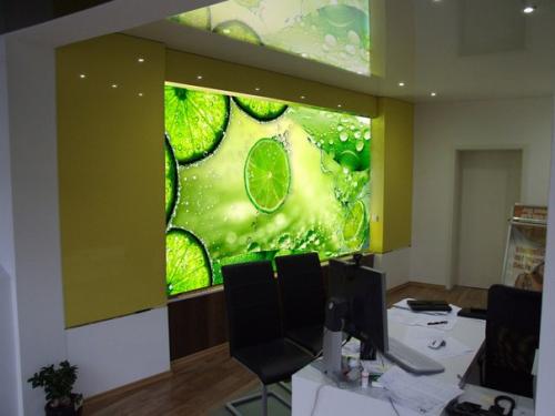 Натяжные стены.  Миф или реальность. 06