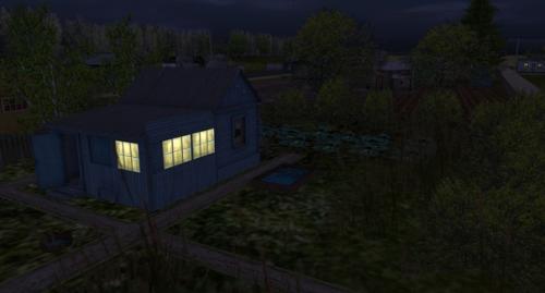 В рамках работы над моделями к маршруту была создана наша дача. 09