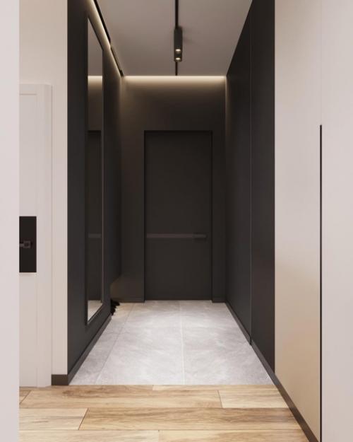 Проект санузла.  Стиль - эколофт. 06