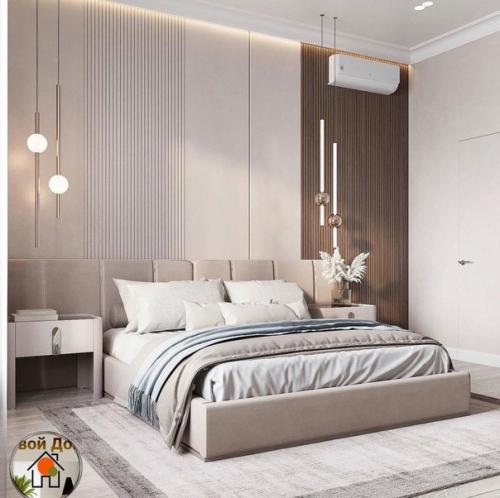 Идея оформления. Интерьера спальни. 02