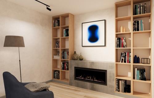 Гостиная в современном стиле. 03