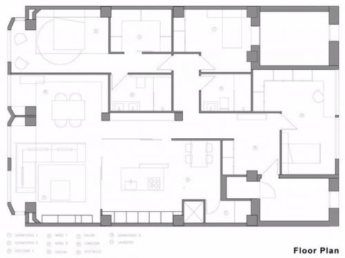 Современная квартира для семьи из трех человек в провинции Аликанте, в Испании. 09
