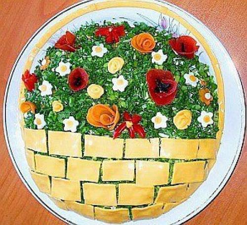 Салаты - корзинки?   Мы собираем идеи к праздничному столу? 07