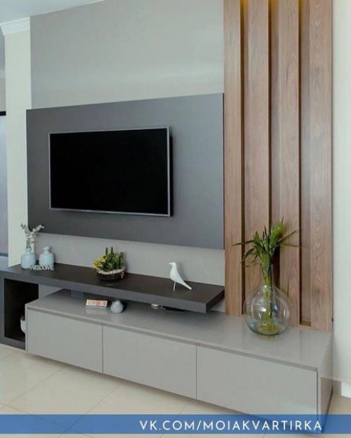 Варианты обстановки гостиной. 03