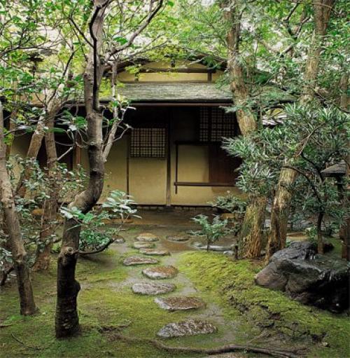 Тясицу (яп., Чайный Павильон) - чайный домик, атрибут японской чайной церемонии. 09