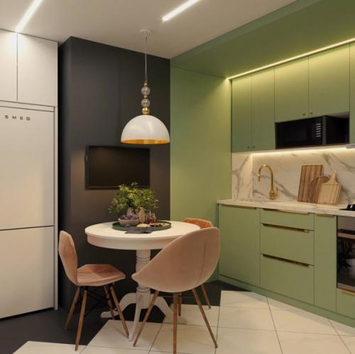 Стильная, современная кухня. 01