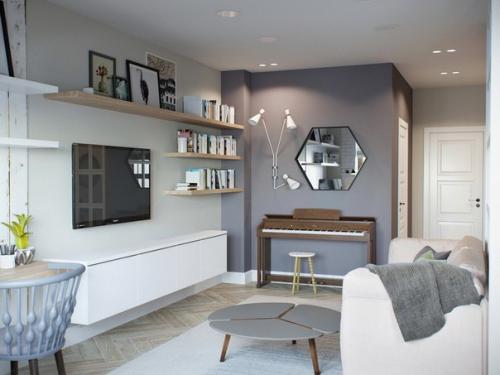 Двухкомнатная квартира в историческом здании Минска. 06