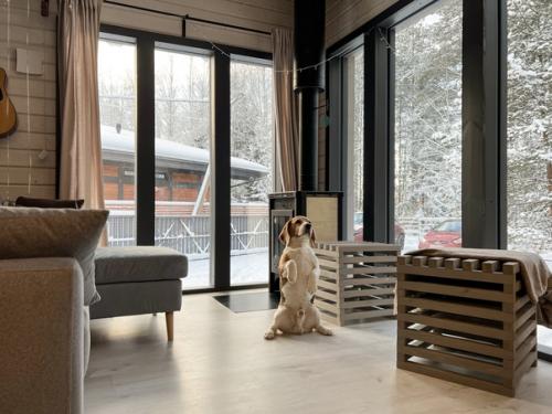 А вот и интерьеры растущего дома из 3 модулей, который мы показали вам в предыдущей публикации. 01