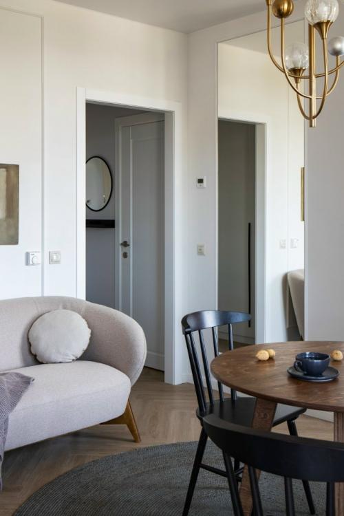 Интерьер квартиры 28, 8 м 2 (31, 7 м 2 с лоджией) в Санкт-петербурге. 03