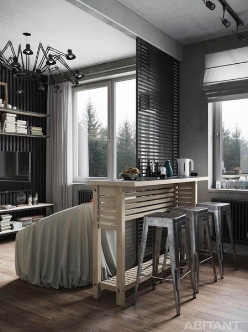 И последний прием зонирования пространства, о котором вам поведает рубрика иасид - дизайн интерьера -. 05