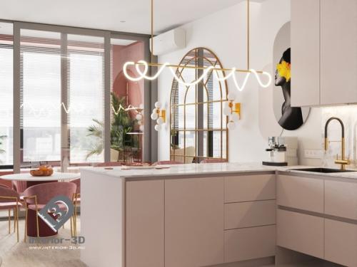 В канун наступающего нового года представляю вам настоящий новогодний и праздничный интерьер! 04