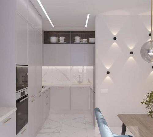 Интерьер в бежевых оттенках. 04