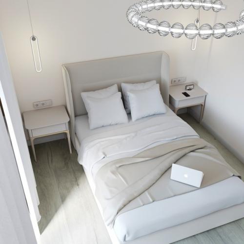 Проект 1-комнатной квартиры 44, 7 кв. 07