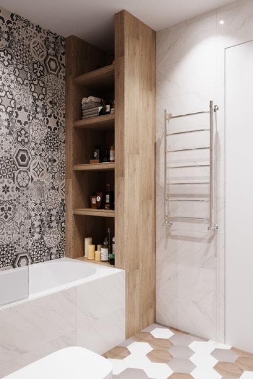 Практичный проект трехкомнатной квартиры. 02