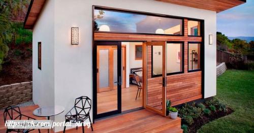 Миниатюрный гостевой домик. 01