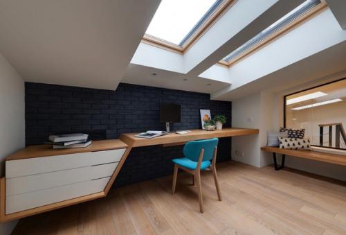 Стильная двухуровневая квартира. 03