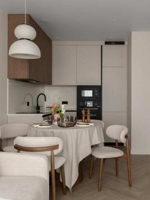 Прекрасный интерьер небольшой квартиры. 05