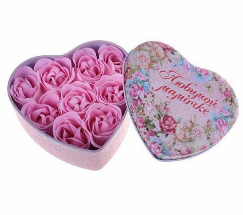 Мыльный набор - это оригинальный и очень приятный подарок для любителей водных процедур.