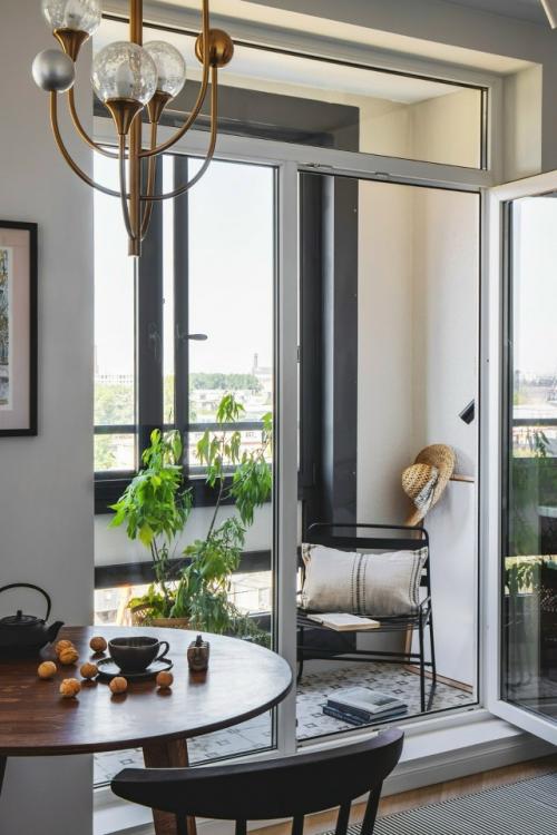 Интерьер квартиры 28, 8 м 2 (31, 7 м 2 с лоджией) в Санкт-петербурге. 04