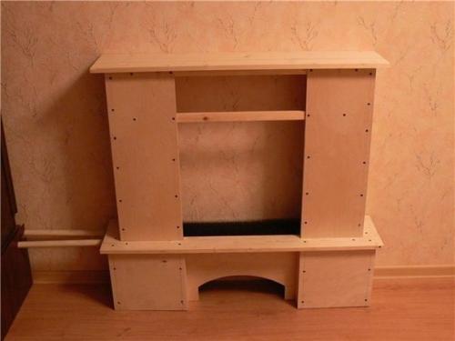 Декоративный камин своими руками. 02