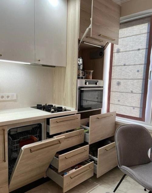 Интерьер в нежных оттенках. 07