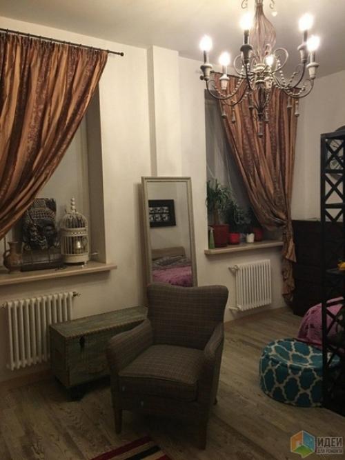 Ну очень необычный ремонт квартиры 45 м. кв. 06