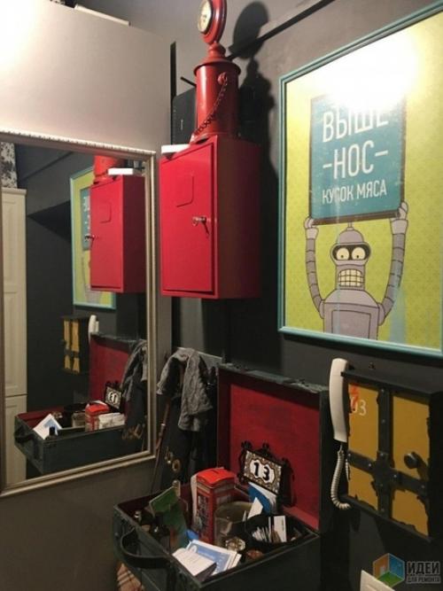 Ну очень необычный ремонт квартиры 45 м. кв. 01