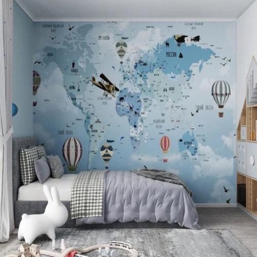 Интерьер для будущего любителя путешествий, ведь познание мира даёт нам много возможностей и желание стремиться к лучшему. 02