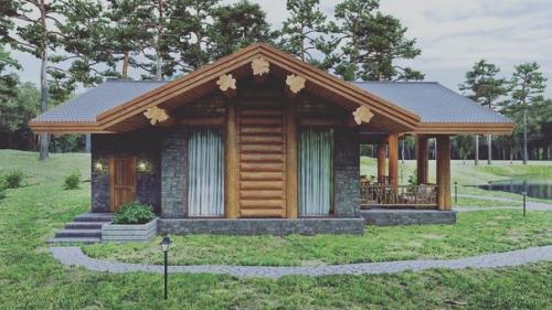 Я хочу вам показать какими могут быть комбинированные дома …. 02