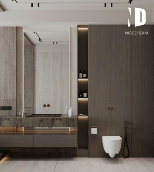 проектыND Этот санузел про состояние: тишина, фактуры, свет и ощущение мне Хорошо Дома. 04