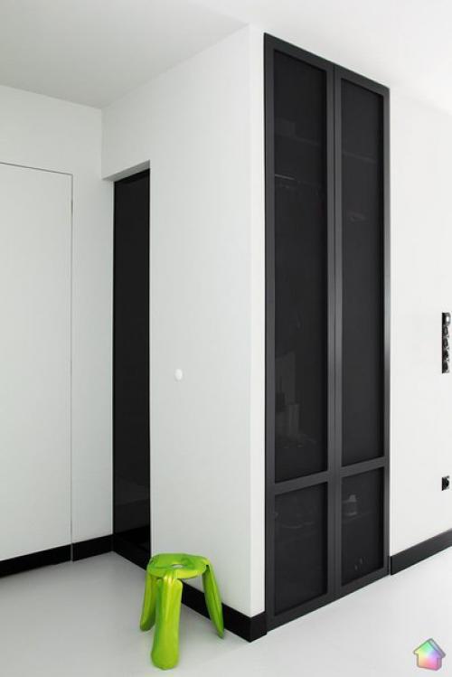 Монохромный интерьер квартиры от Kasia Orwat ч. 1. 08