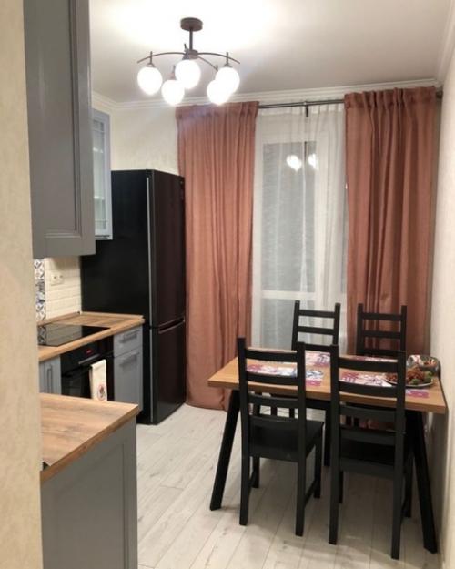 Наша кухня.  Старались сделать не только модно, но чтоб и практично было как вам результат? 02