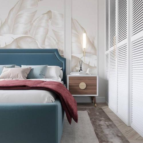 Интерьер спальни в деталях. 05