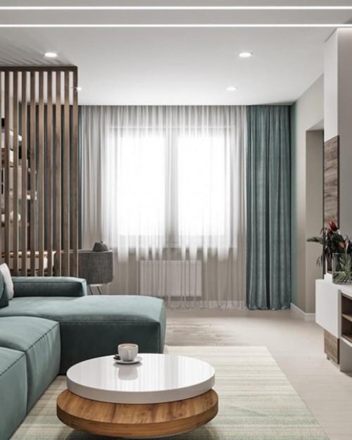 Очень красивая квартира в светлых тонах. 02