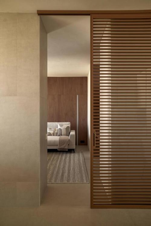 Реализованный интерьер минималистичной квартиры без верхнего освещения в Тюмени. 03