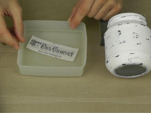 Декупаж стеклянных баночек. 05