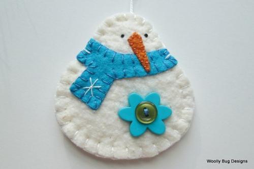 Игрушки из фетра на елочку. 02