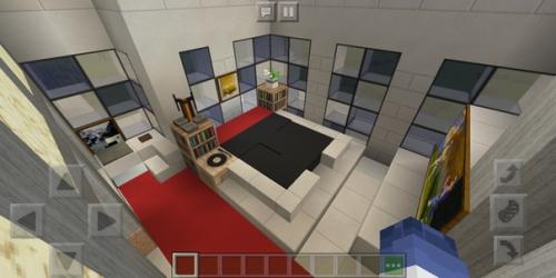 Внутренний интерьер. (Кухня, зал отдыха, спальня, библиотека, ванна, камин, подвал, балкон) =. 05