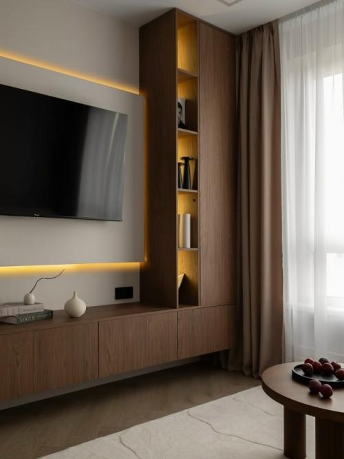 Прекрасный интерьер небольшой квартиры. 06